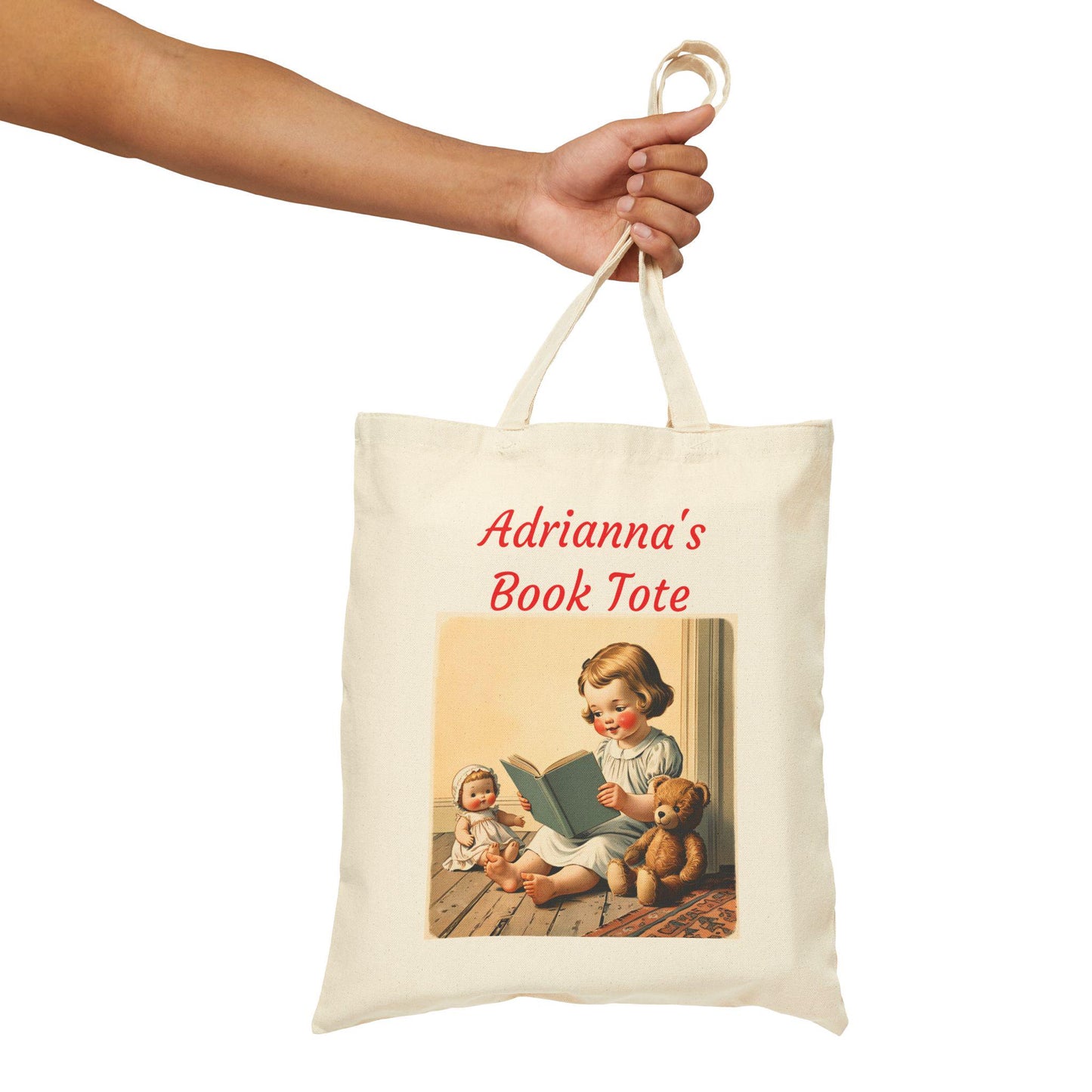 Cotton Canvas Tote Bag